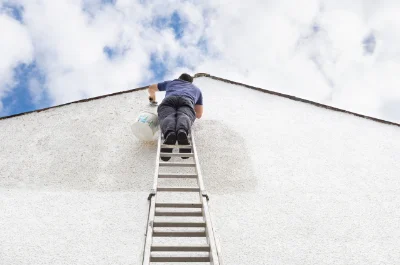 Peinture extérieure à Pressac — façades et ravalement